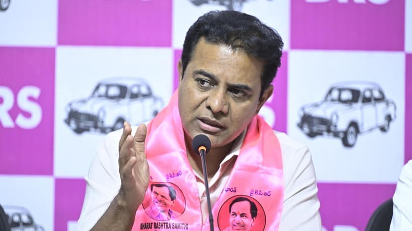 KTR alleges ‘liquor scam’ narrative toppled AAP govt. and hurt BRS in Telangana
