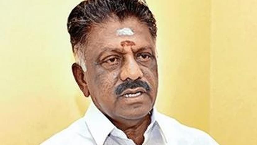 O. Panneerselvam Expected to Join DMK