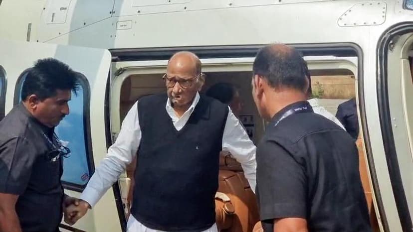 Indian Politician Sharad Pawar Hospitalized for Mild Dehydration