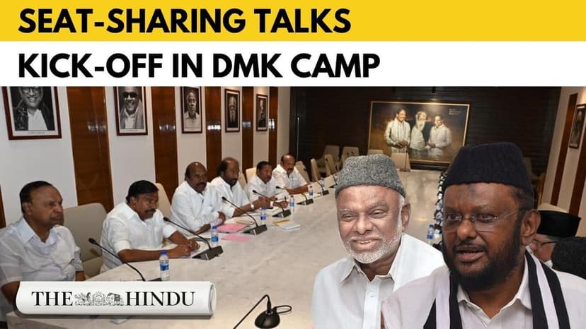 DMK Alliance Seat-Sharing Talks Intensify Ahead of Elections