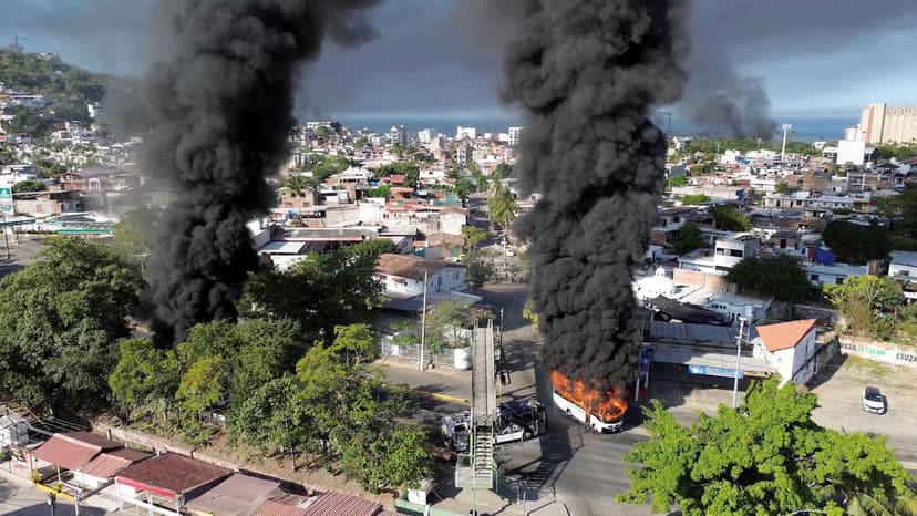 Video: Cars Burnt, Roads Blocked, Violence In Mexico After 'El Mencho' Killed