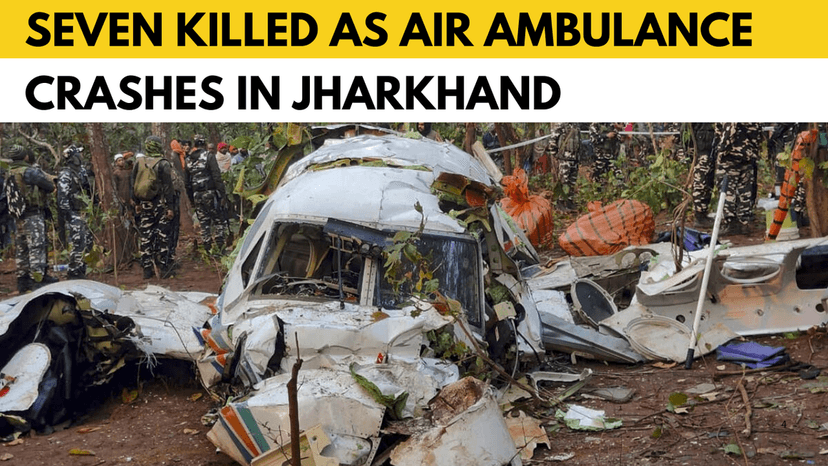 Ambulance Plane Crashes in India, Killing All Seven Onboard