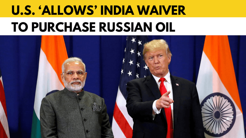 Watch: U.S. allows India 30-day Russian oil purchases; Congress questions move