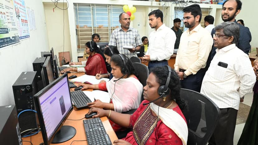 District Contact Centre Established in Coimbatore for 2026 Assembly Elections