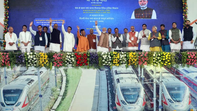 Top news of the day: PM Modi flags off Meerut Metro, flays Congress for ‘shirtless’ protest at AI summit, and more