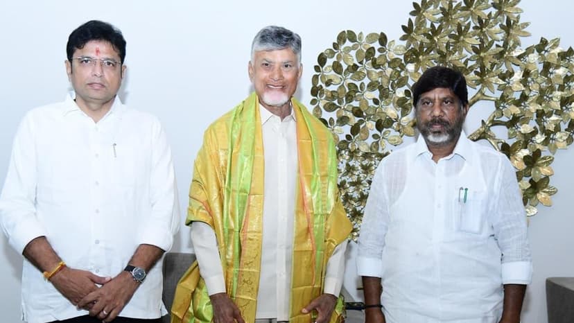 Telangana Deputy CM Bhatti Vikramarka invites Andhra Pradesh CM Naidu to son’s wedding