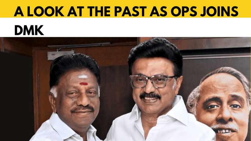 Watch: As OPS joins DMK, what happened to other AIADMK leaders who joined DMK?