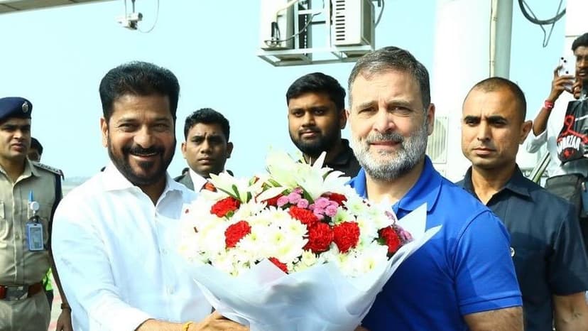Rahul Gandhi Attends Congress Meetings in Telangana