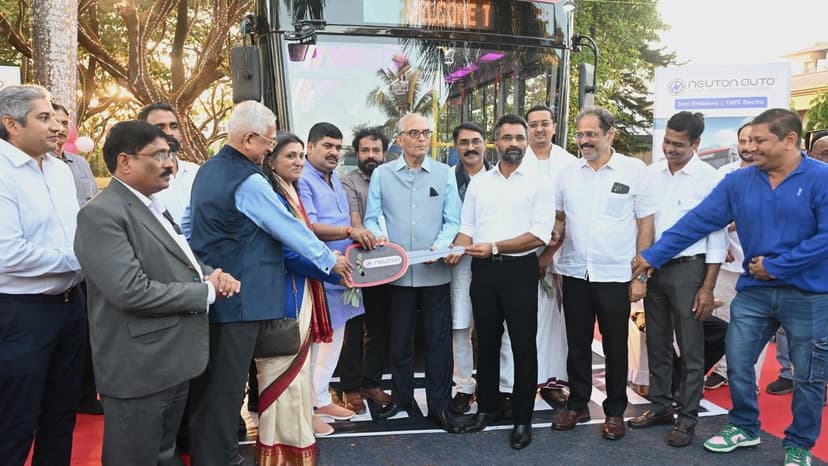 First Electric Bus to Operate on Mangaluru City Route
