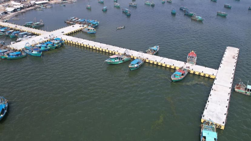 Coastal infrastructure projects inaugurated in Pudukottai