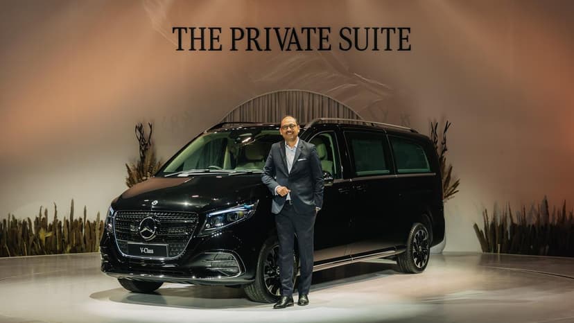 Mercedes-Benz launches all new V-Class at ₹1.4 crore