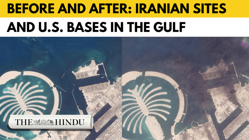Watch: War damage across Iranian sites and U.S. bases