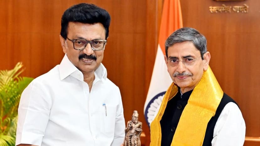 CM Stalin Greets R.N. Ravi on Appointment as West Bengal Governor