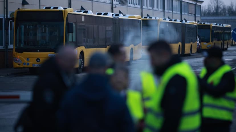 Public Transport Strike Halts Services Across Germany