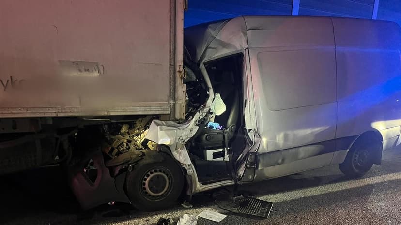 Fatal bus accident on A1 motorway in Poland