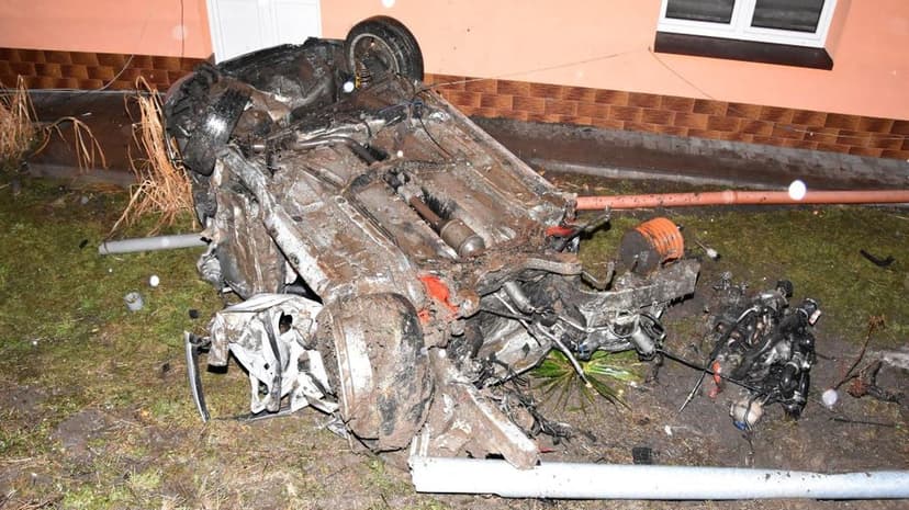 20-year-old driver crashes after police chase, found with alcohol and drugs