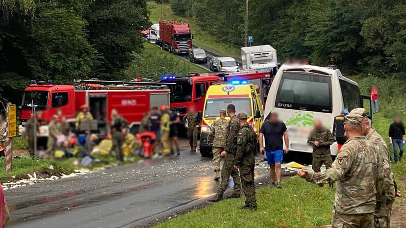 School Bus Driver Killed, 16 Injured in Konotop Road Accident