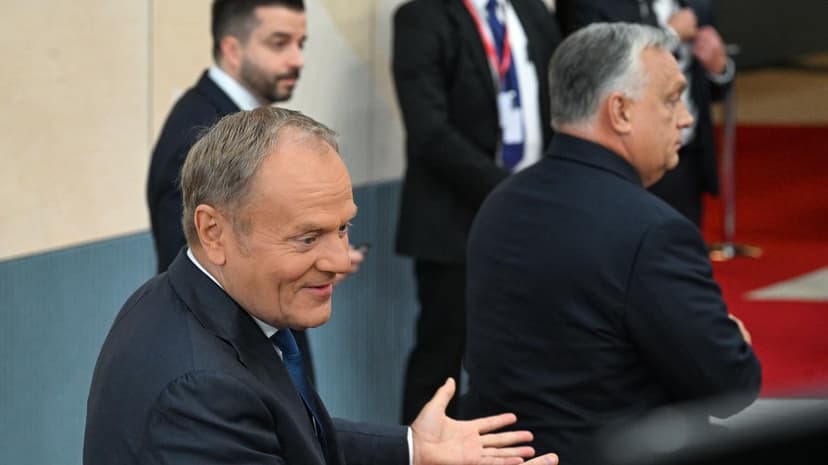 Tusk and Orbán Exchange Barbs Over 'Hungarian Spring' Reference