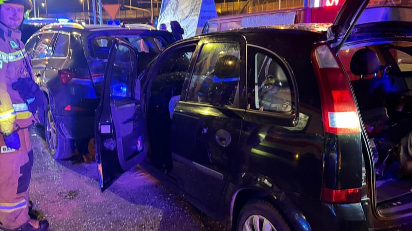 Multiple Car Collision in Warsaw, Drunk Driver Responsible