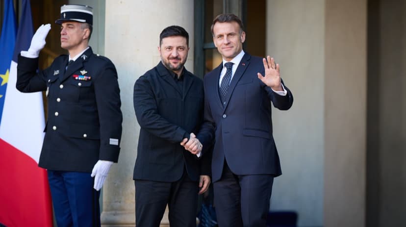 Zelenskyy to hold meeting with Macron in Paris