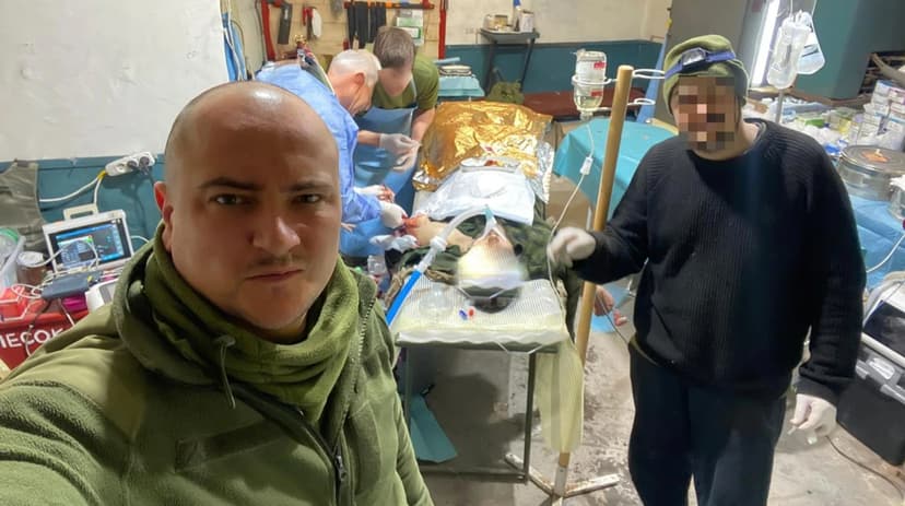 "We accepted that we were going to die": the military anaesthesiologist who volunteered to go to the besieged Azovstal steelworks