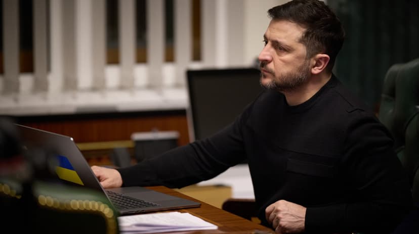 Zelensky comments on Russia's possible withdrawal from negotiations