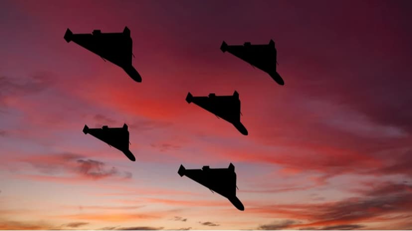 Russian drone attack on Kharkiv: windows in houses and cars damaged