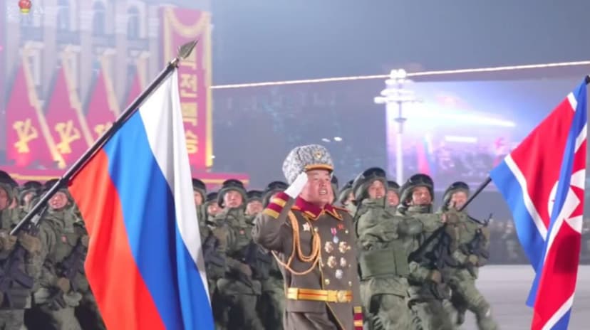 North Korea holds parade for "Kursk veterans" who fought against Ukraine
