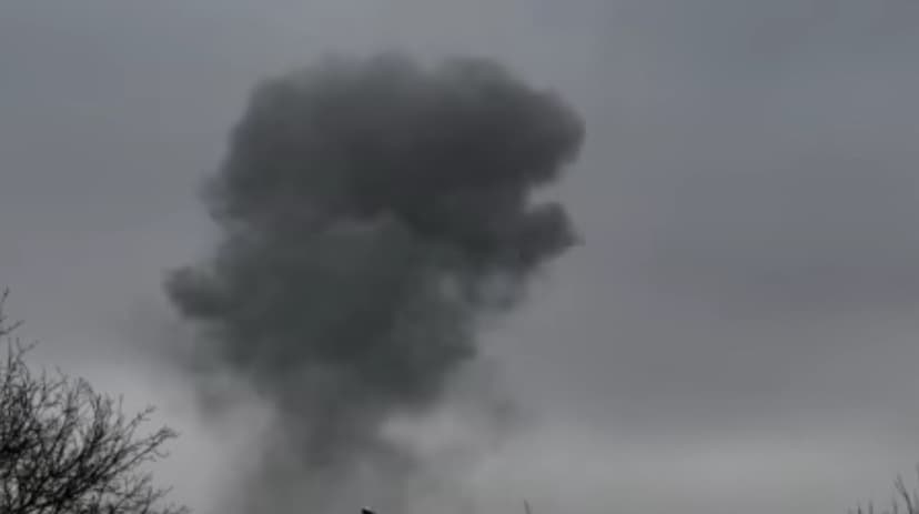 Russians shell town in Zaporizhzhia Oblast: man killed and another person missing