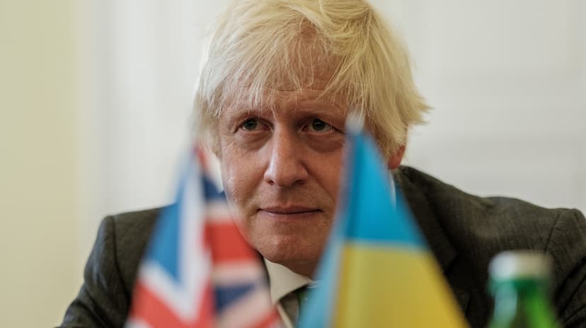 Boris Johnson Sees No Immediate Chance of Ending Russo-Ukrainian War