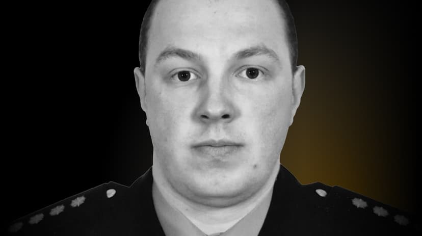 Police Captain Oleksii Kryvenko killed in Russian airstrike on Druzhkivka