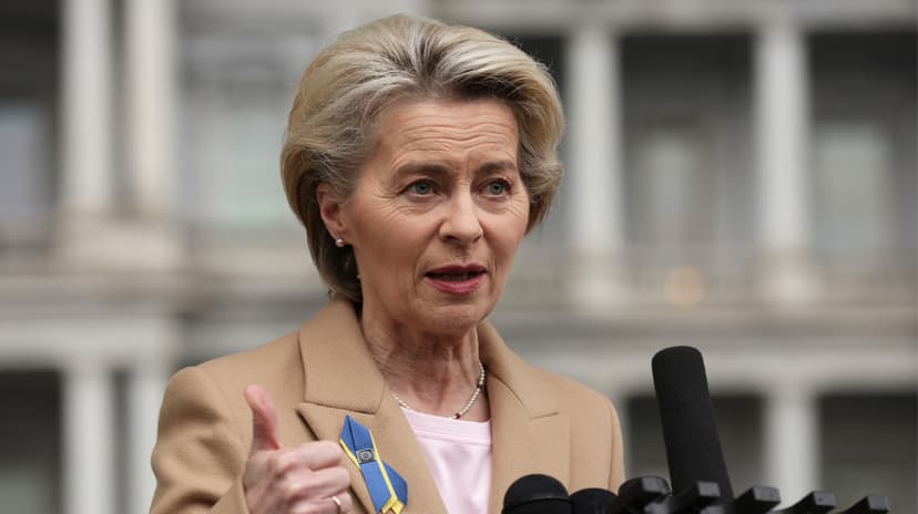 EU Commission president calls for faster repairs to Druzhba pipeline during Kyiv visit