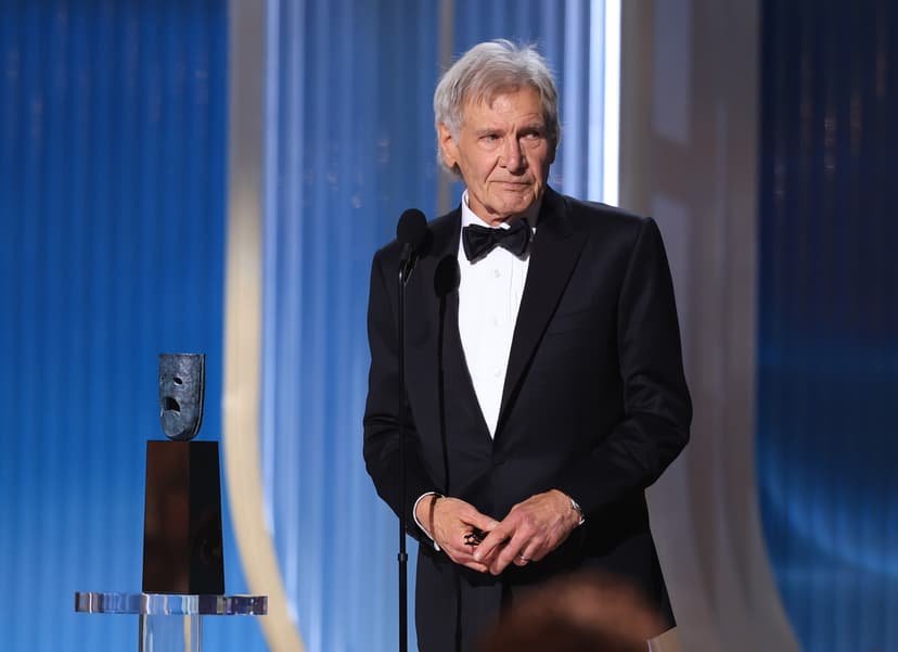 Harrison Ford Fights Back Tears Accepting SAG-AFTRA’s Life Achievement Award and Says He’s at the ‘Half Point of My Career. I’m Still a Working Actor’
