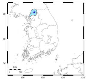 Magnitude 3 Earthquake Strikes Northern Gyeonggi Province, South Korea