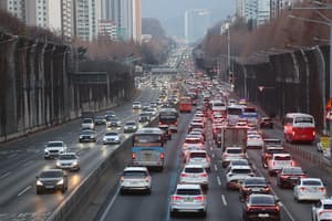 Highways Congested on Final Day of Lunar New Year Holiday in Korea