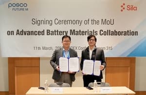 Posco Future M, Sila partner on next-generation battery materials