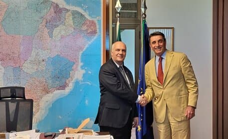 Italian Ambassador to Brazil Meets Brazilian Space Agency President