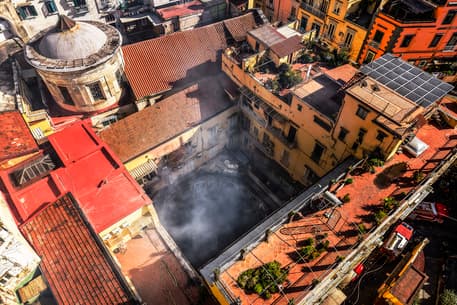 Sannazaro theatre fire initial estimate of damages 60-70 million euros