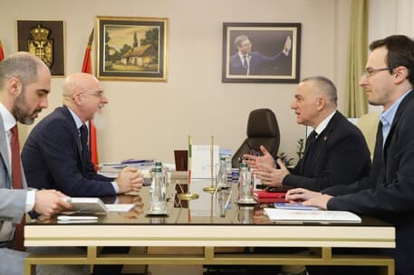 Italian Ambassador Meets Serbian Justice Minister on Judicial Reform