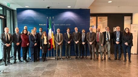 Italian Ambassador to Netherlands Meets Europol Leaders