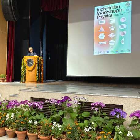 Italy and India also partners in physics, with a three-day workshop in Delhi