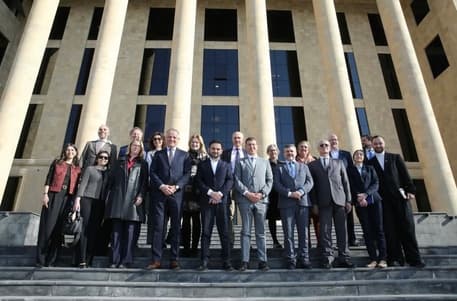 Ambassador Ferranti visits the headquarters of the Public TV Company of Armenia