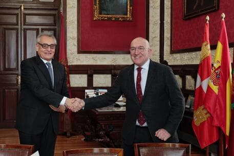 Amb. Buccino Grimaldi on mission in Valladolid