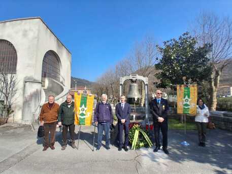 Ambassador to Croatia at the 86th anniversary of the Arsia mining tragedy