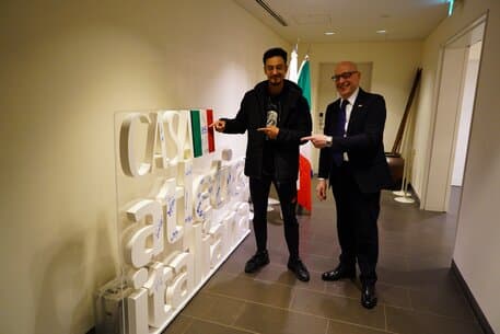 Athletics: Aouani celebrated in Tokyo 'an honor to set the record here'