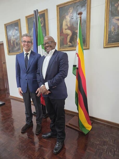 Italian Ambassador Meets Save the Children in Zimbabwe for Climate Project