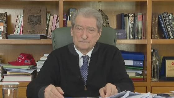 Sali Berisha comments on new Albanian government and protests