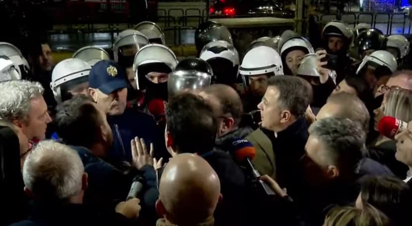 Albanian Police Investigate Opposition MPs Following Protest Clashes