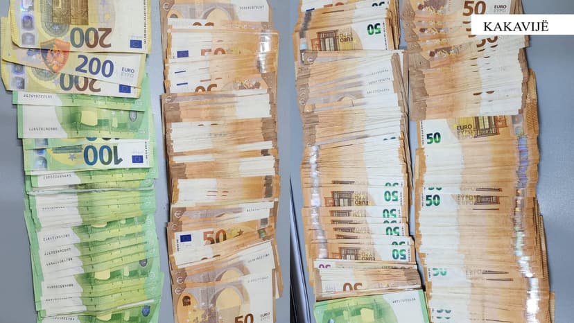 Money Seized at Kakavija Border Crossing