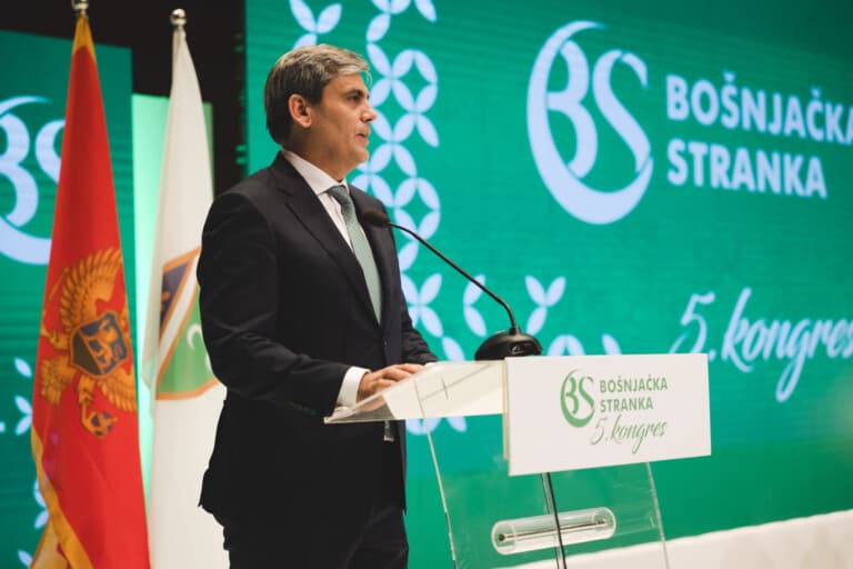 Bosniak Party Celebrates 20th Anniversary in Montenegro